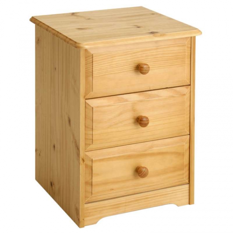 3 drawer bedside cabinet