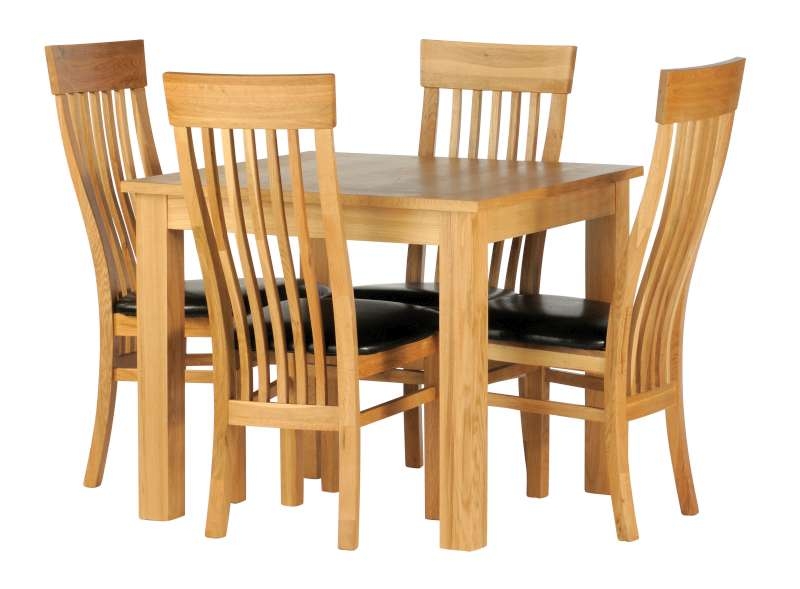 Kent Square Table & 4 Chairs Set
