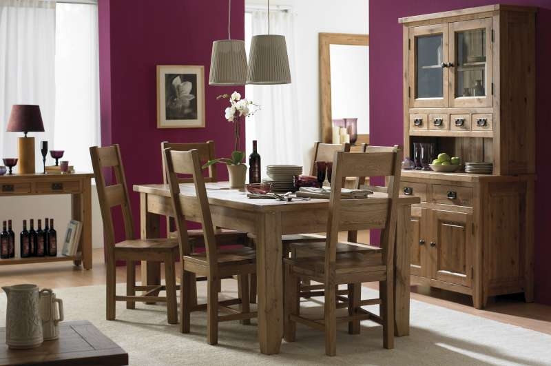 Rutland 1.8ext Dining Table & 6 chairs set